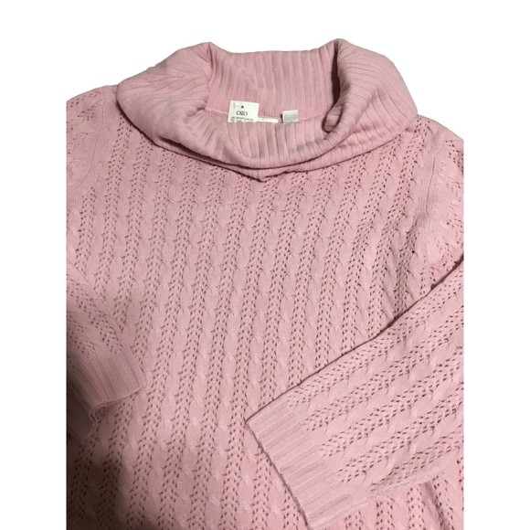 Cato Pink Knit Sweater Size XL NWT - Picture 2 of 7